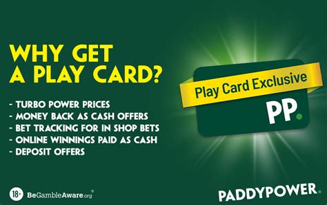 paddy power in play|Play Card Exclusive, Retail Turbo Power Price .